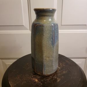 Joe Winter Vintage Studio Pottery Signed Ceramic Vase 9"